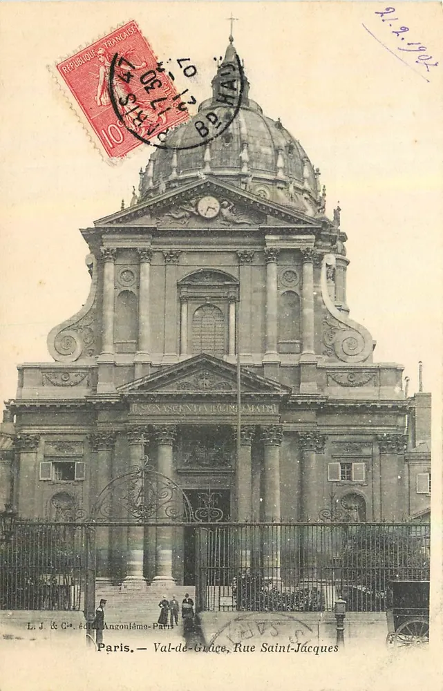Igreja de São Jacó do Alto-Passo — Paris — L. J. & Cie, Angoulême - Frente