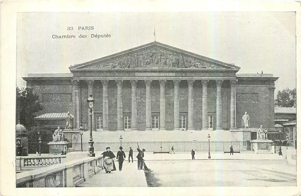 Sala dos Deputados — Paris — editor desconhecido, n° 33 - Frente