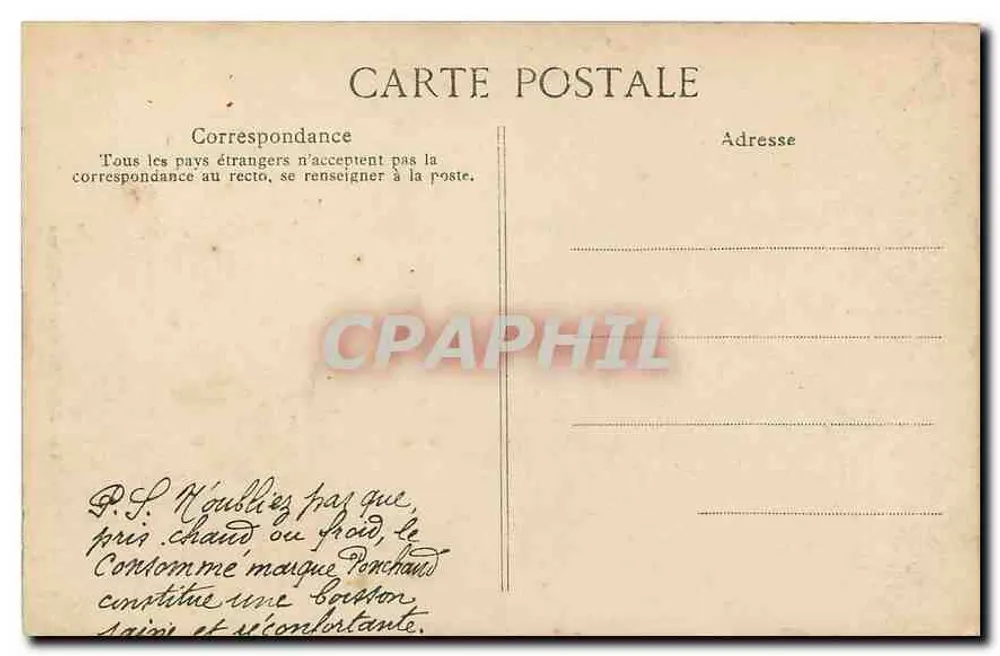 Paris — Abside da Catedral de Notre-Dame — n°4243 - Verso