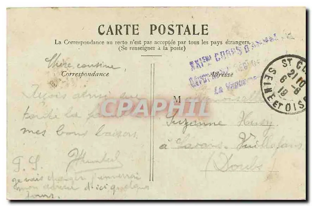 PARIS — Le Grand Palais. — Éditeur : Paris — Le Grand Palais. — N° de série : 1905. - Back