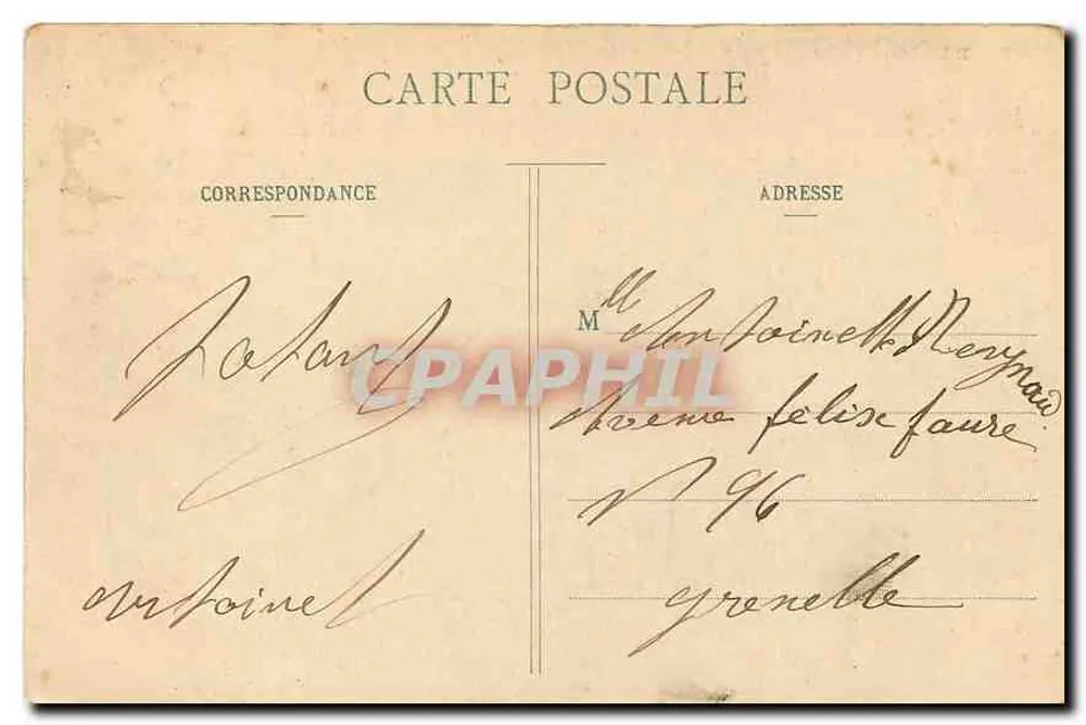 Paris - Cachoeira do Bois de Boulogne — editor anônimo, n° 47 - Verso