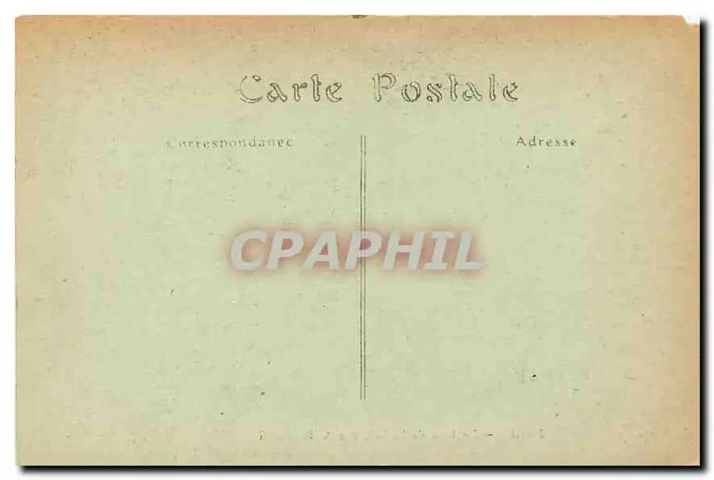 Paris — Le Lion de Belfort, par A. Bartholdi. - Verso