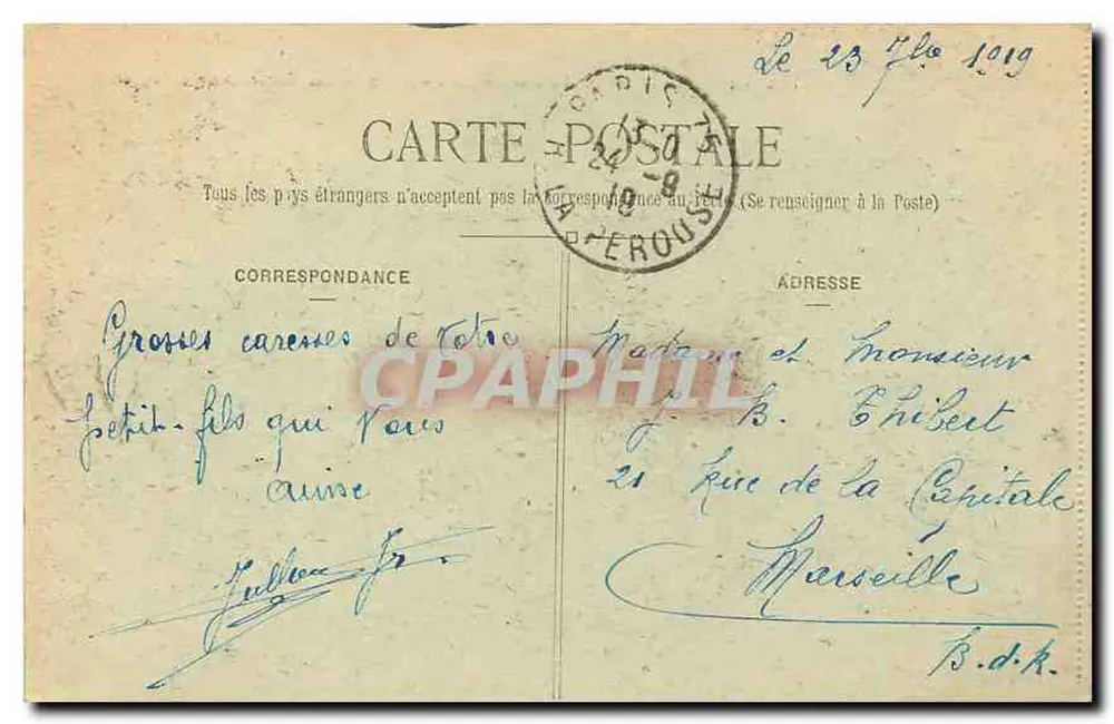 Paris — Bois de Boulogne — Pointe du Grand Lac — M. D. - Verso