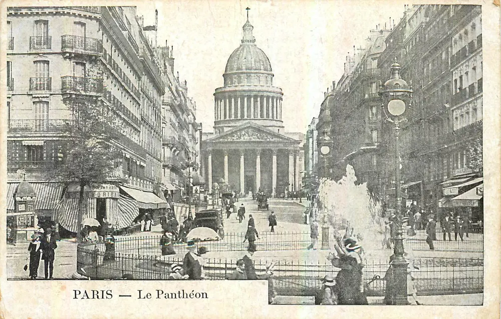 PARIS — O Panteão — Editor: S. DRIE - Frente