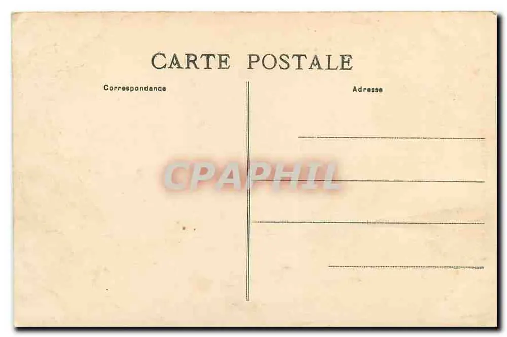 Allier — Umgebung von VICHY — Schloss Bourbon Busset und die Kapelle - Rückseite