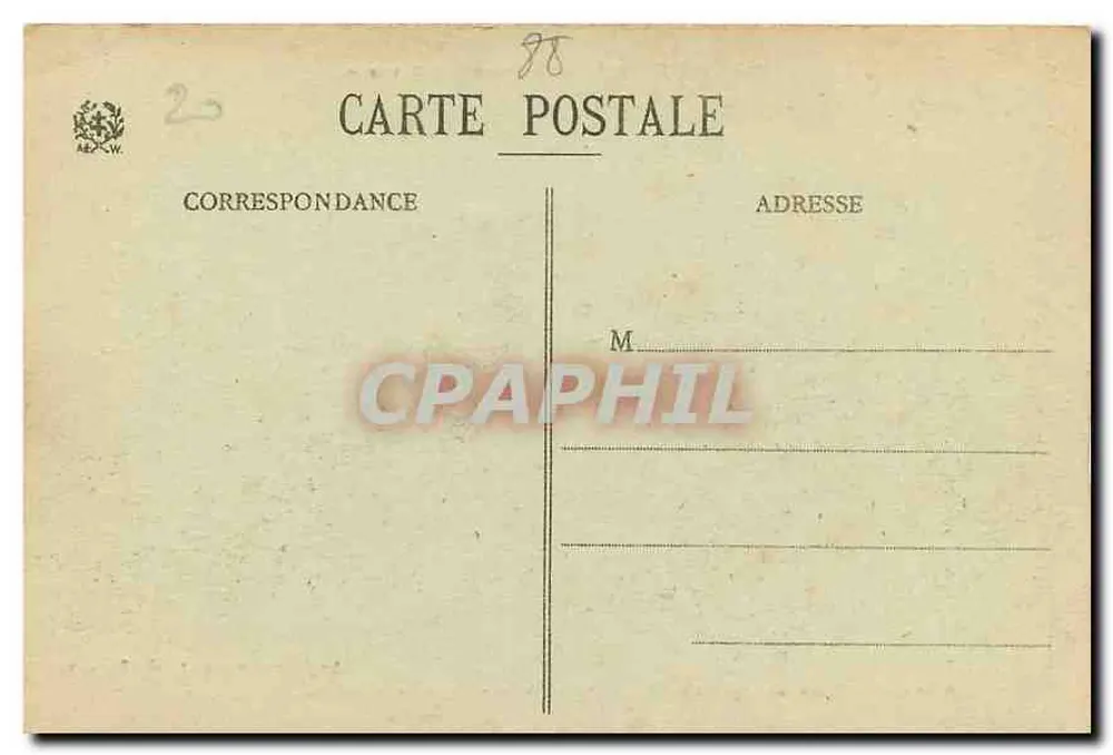 No Ballon d'Alsace (Vosges), Alt. 1258 m. — Visão do Ballon de Servance — editor V. V. S. N° 18143 - Verso