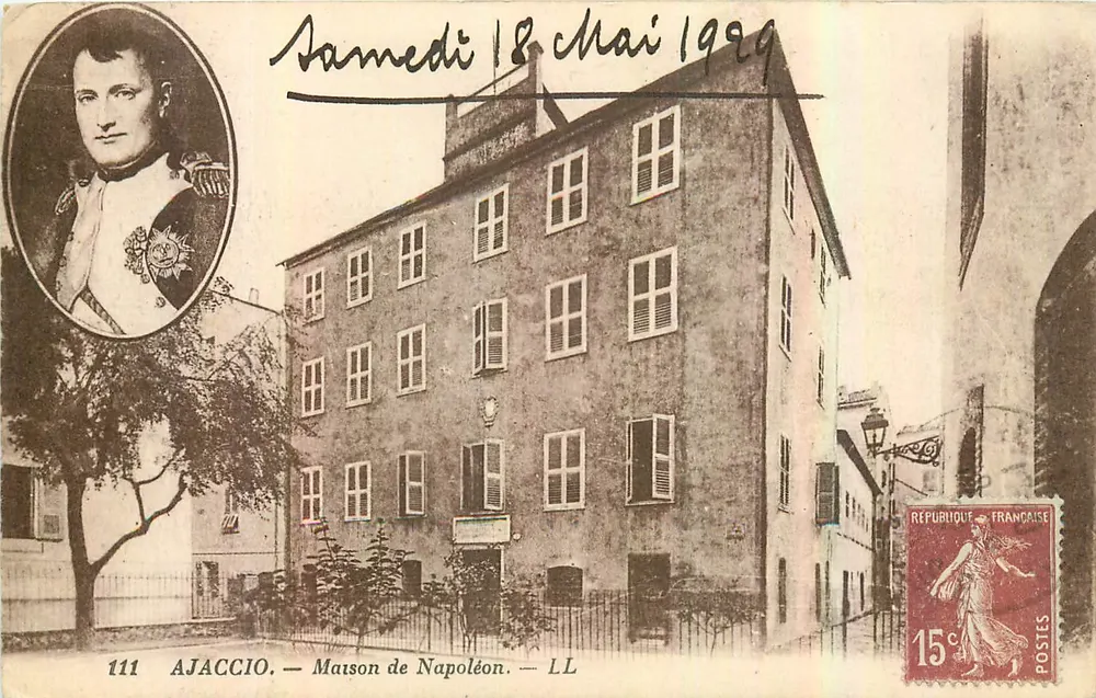Ajaccio — Casa de Napoleão — LL - Frente