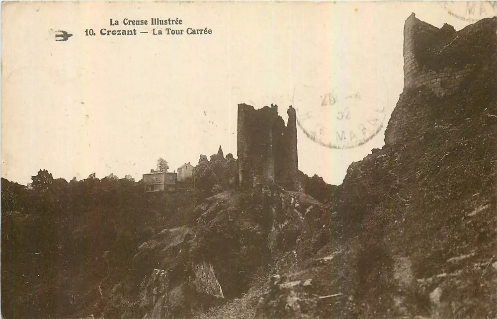 Croissant — La Tour Carrée — La Creuse Illustrée, n°10 - Recto