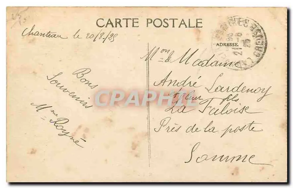 La Creuse Pittoresque — Umgebung von Pionnat — Tal der Creuse — n°765 - Rückseite