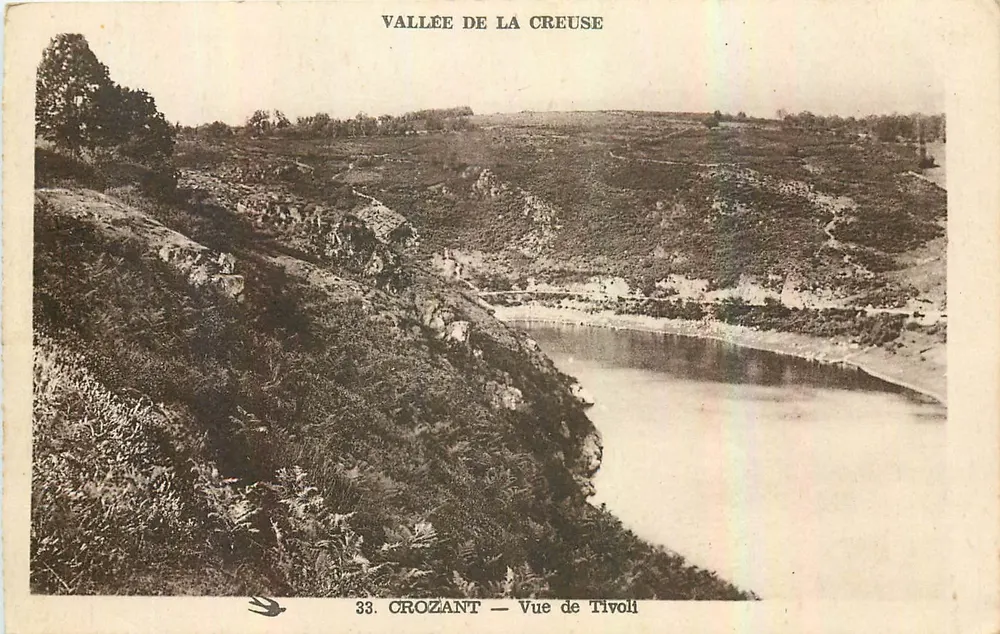 Vallee de la Creuse — Uitzicht op Tivoli — Crozant — n°33 - Voorkant