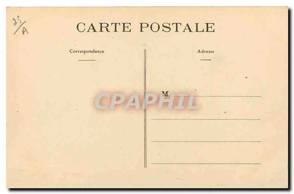 CROZANT (Creuse) — Panorama des Dorfes mit der Sedelle — unbekannter Verlag - Rückseite