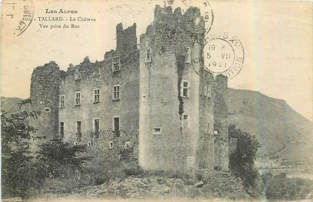 Tallard - Schloss Roc — Ansicht vom Roc — V. Fournier, Verlag, Gap - Vorderseite