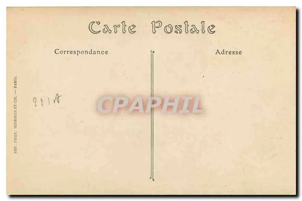 Rostrenen (Côtes-du-Nord) — Ansicht des Porches der Apostel — ND. Phol. - Rückseite