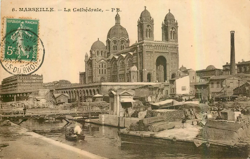 Marselha — A Catedral — P.B. - Frente