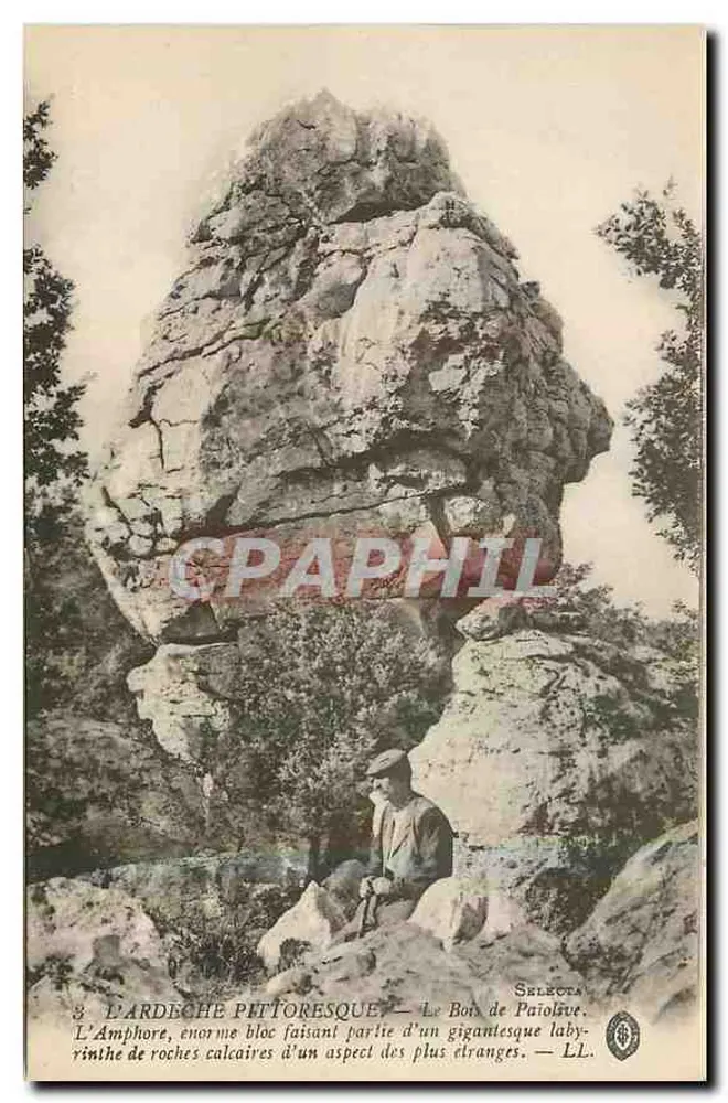 Die malerische Ardèche — Der Wald von Paiolive — Selecta - Vorderseite