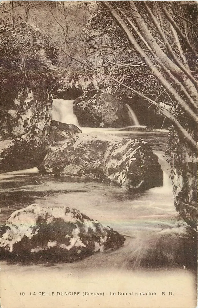 La Celle-Dunoise (Creuse) - Le Gourd enfarlné — R. D. - Front