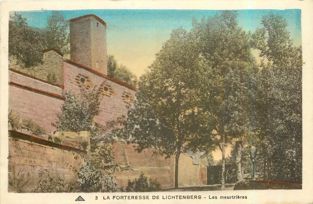 La Forteresse de Lichtenberg — Les meurtrières — C.A. n°3 - Recto