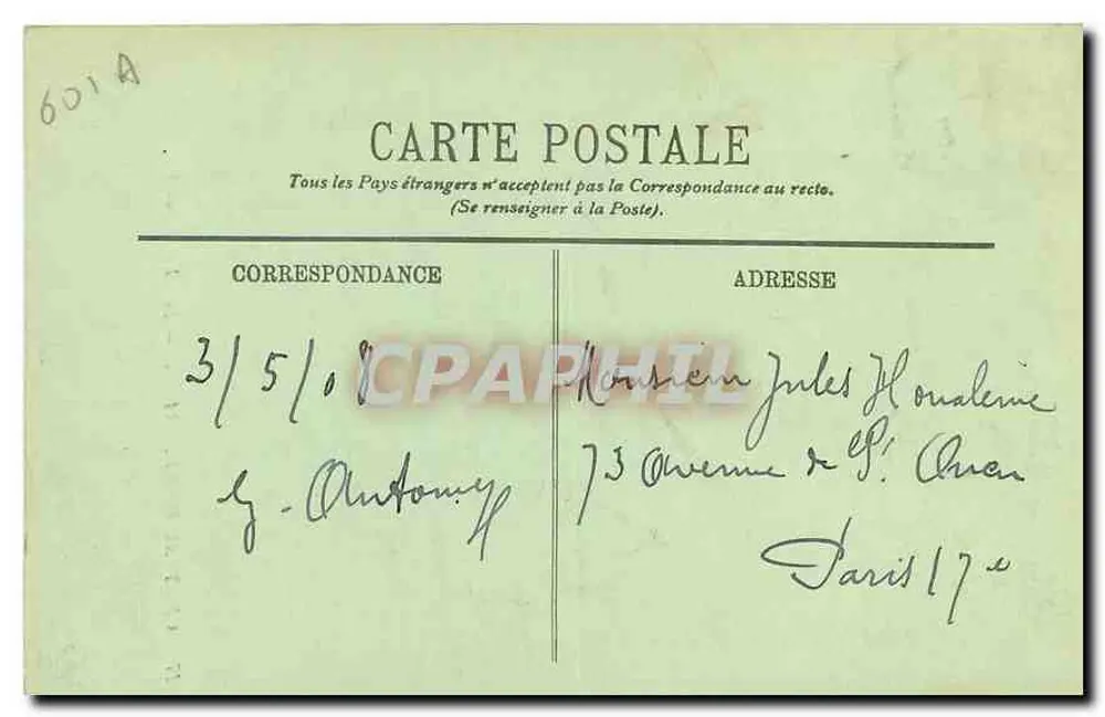 Castelo de Chantilly — A Capela — LL. — Editor LL. - Verso
