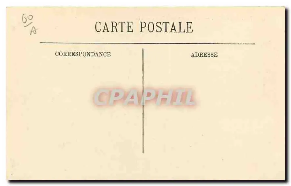 Pierrefonds — O Castelo (lado Sul) — LL. - Verso