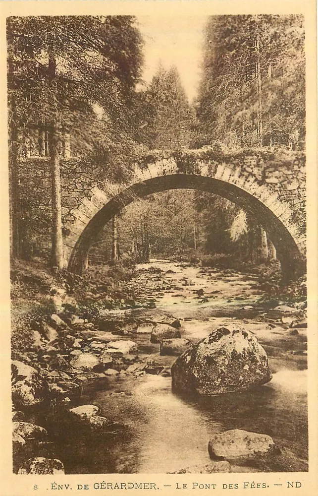 Env. de Gérardmer — O Ponte das Fadas — ND - Frente
