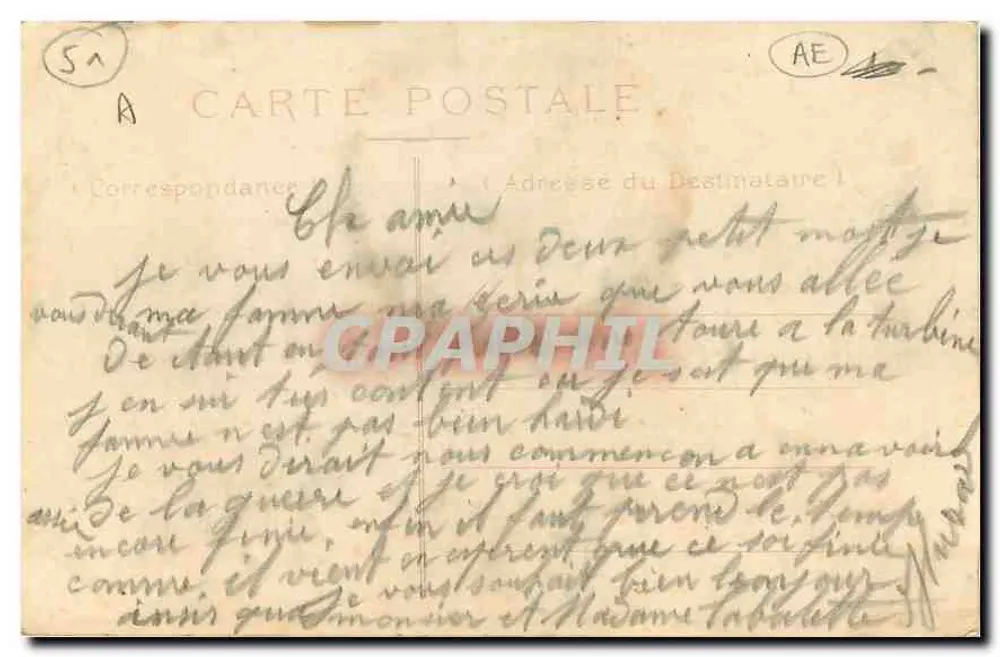 Reims — Maison des Musiciens — E. Pilla, Drogerij, Verf en Lakkens - Achterkant