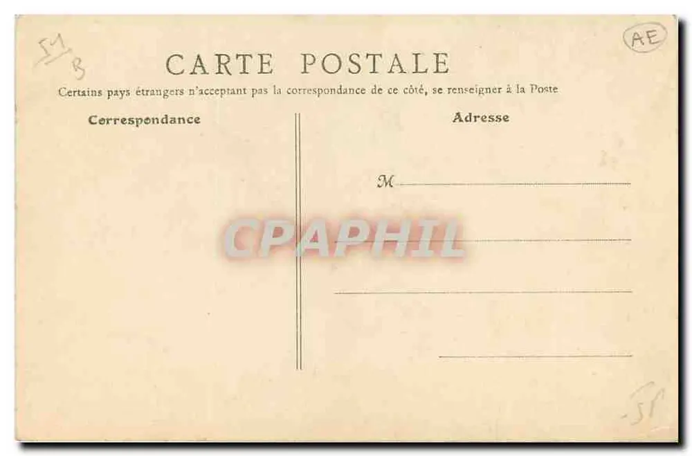 Reims — Igreja de Santa Clotilde — Editor das casas editoriais de Reims - Verso