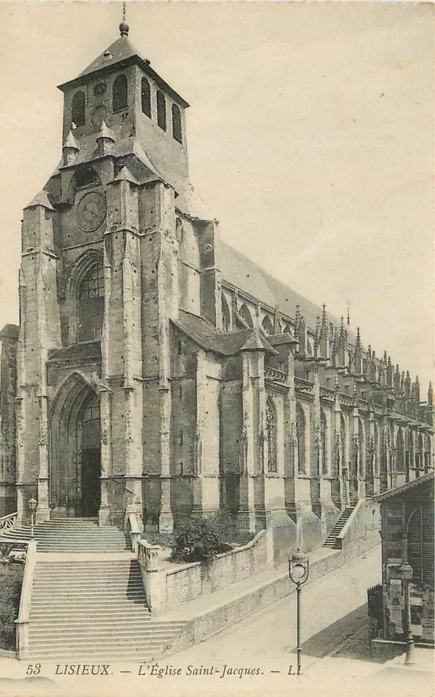 Lisieux — A Igreja de São Jacinto — LL - Frente