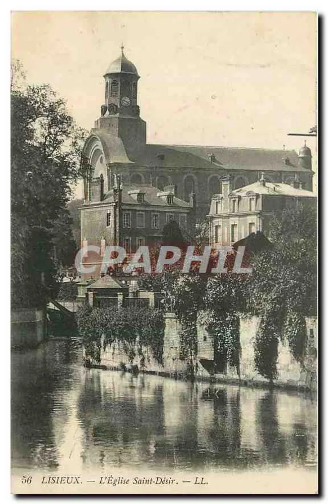 Lisieux — A Igreja de São Désir — LL - Frente