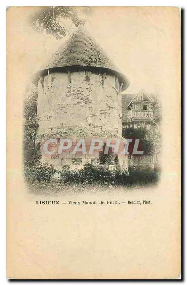 Lisieux — Altes Schloss Firfol — Bernier, Fot. - Vorderseite