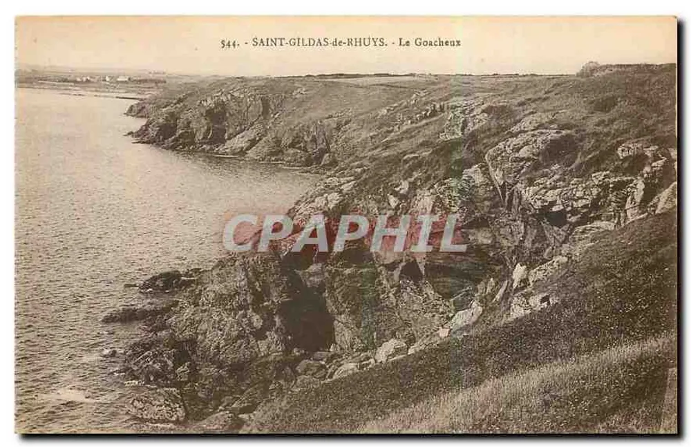 Saint-Gildas-de-Rhuys - Le Goacheux — série 544, editor Laurent-Nantes - Frente