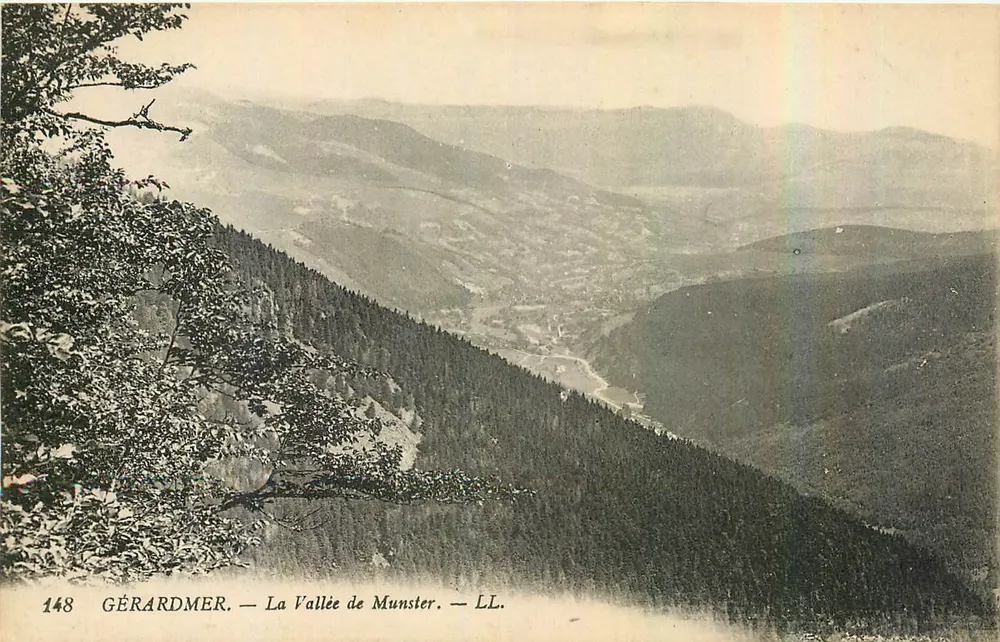 Gérardmer — A Vale de Munster — LL. — n° 148 - Frente