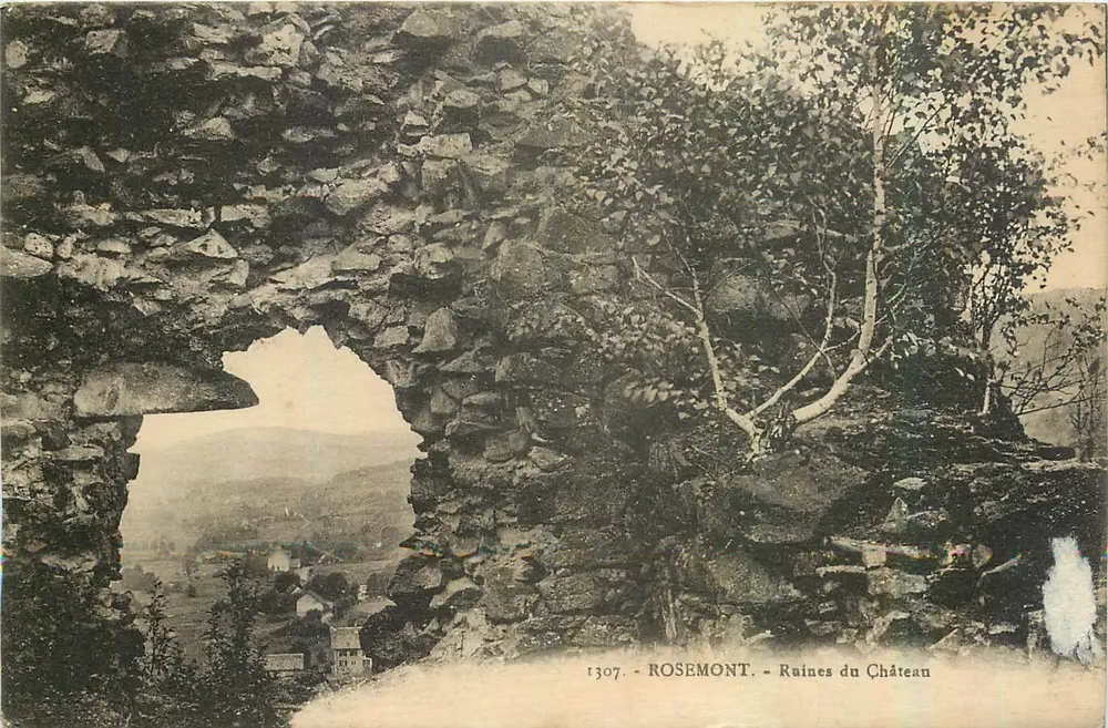 Rosemont - Ruínas do Castelo — editor desconhecido, n° 1307 - Frente