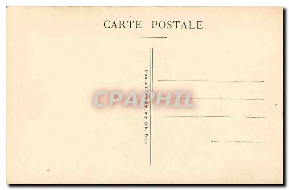 PARIS — O Dôme dos Invalides — A. P. - Verso
