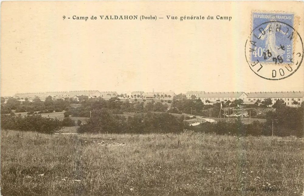 Kamp VALDAHON (Doubs) — Algemene uitzicht op het Kamp — Uitg. L. Giraud, Frankrijk - Voorkant
