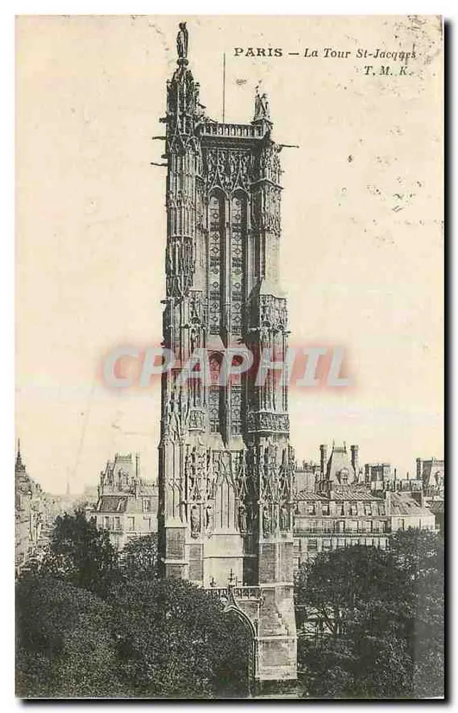 Paris — Torre Saint-Jacques — T.M.K. - Frente