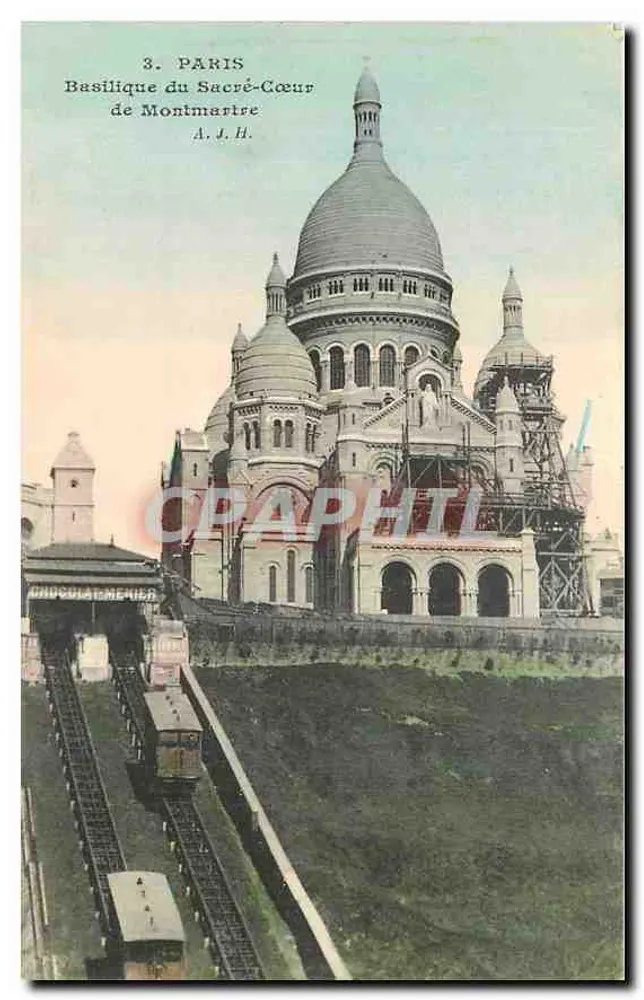 Paris — Basilique du Sacré-Cœur de Montmartre — A. J. H. - Recto