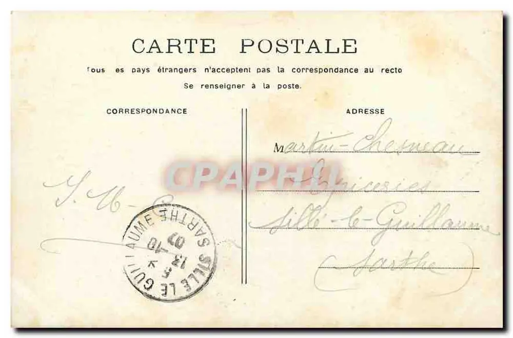 Paris — Igreja da Madeleine — editor não identificado - Verso