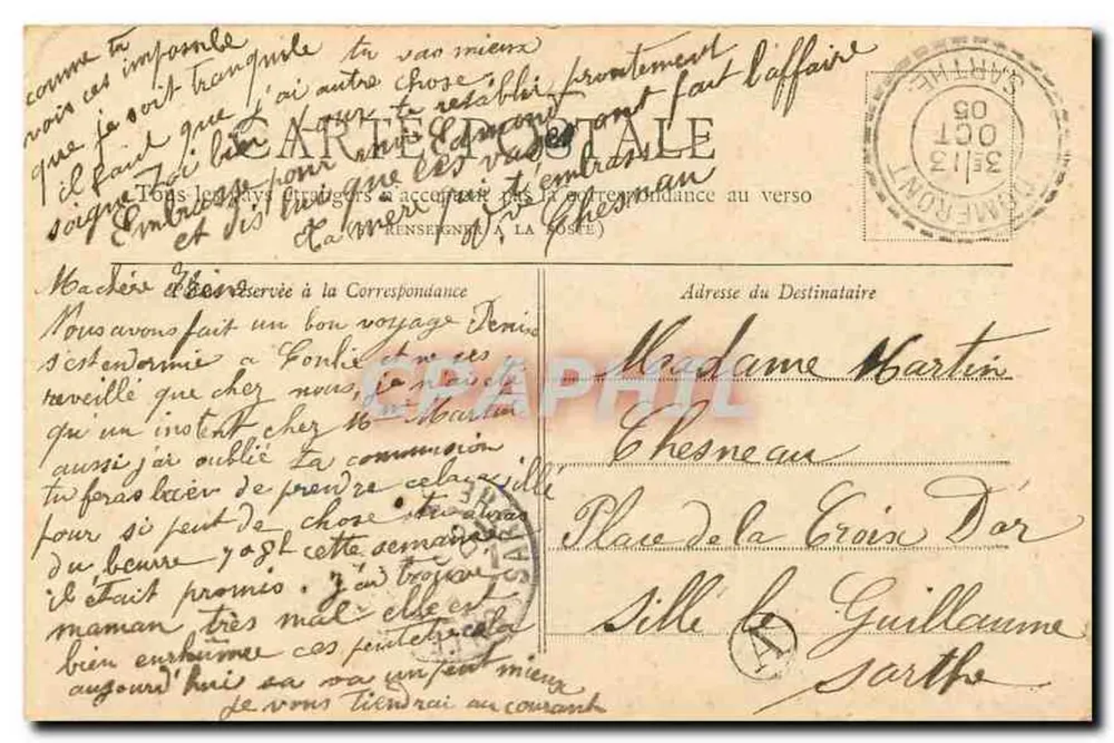 Paris — Notre-Dame — Coleção Petit Journal - Verso