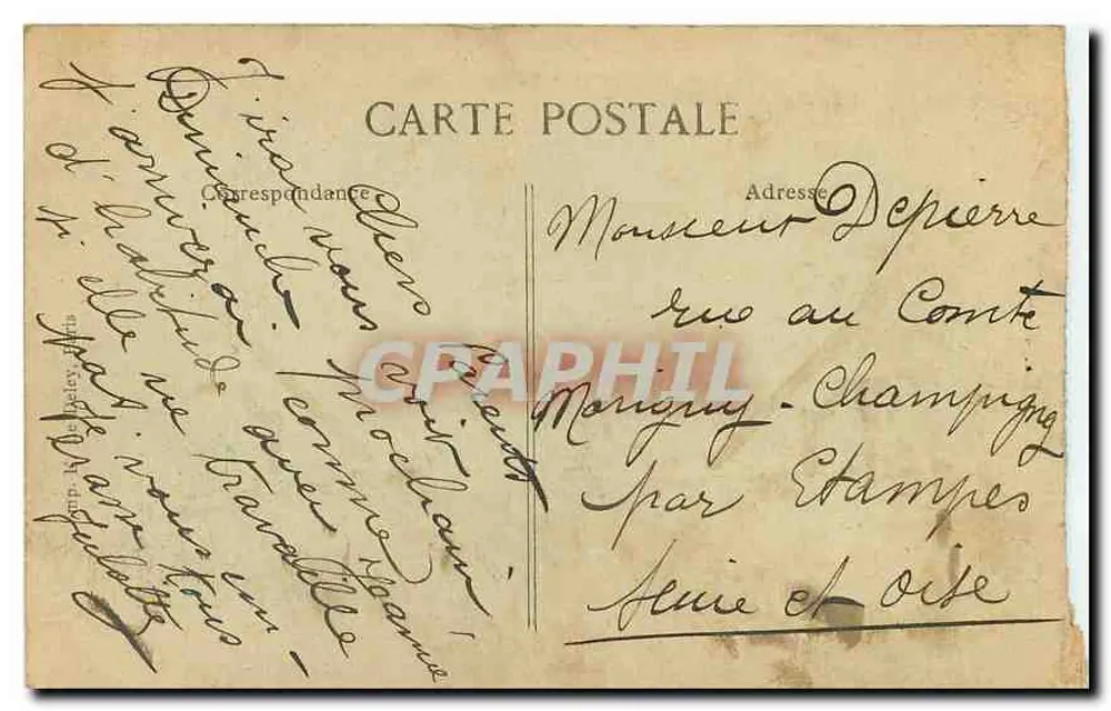 Paris — Panorama pris de l'Église Saint-Gervais — Éditeur : 4073 - Verso
