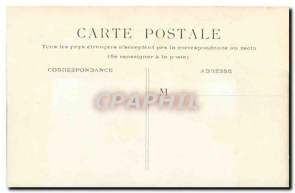 Paris - La Comédie Française — éditeur non indiqué, n° de série non visible - Verso