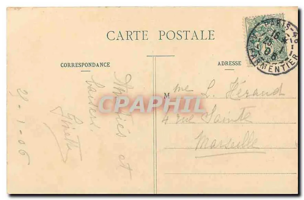 Paris - O Instituto e o Ponte dos Artes — editor não identificado, n° 97 - Verso