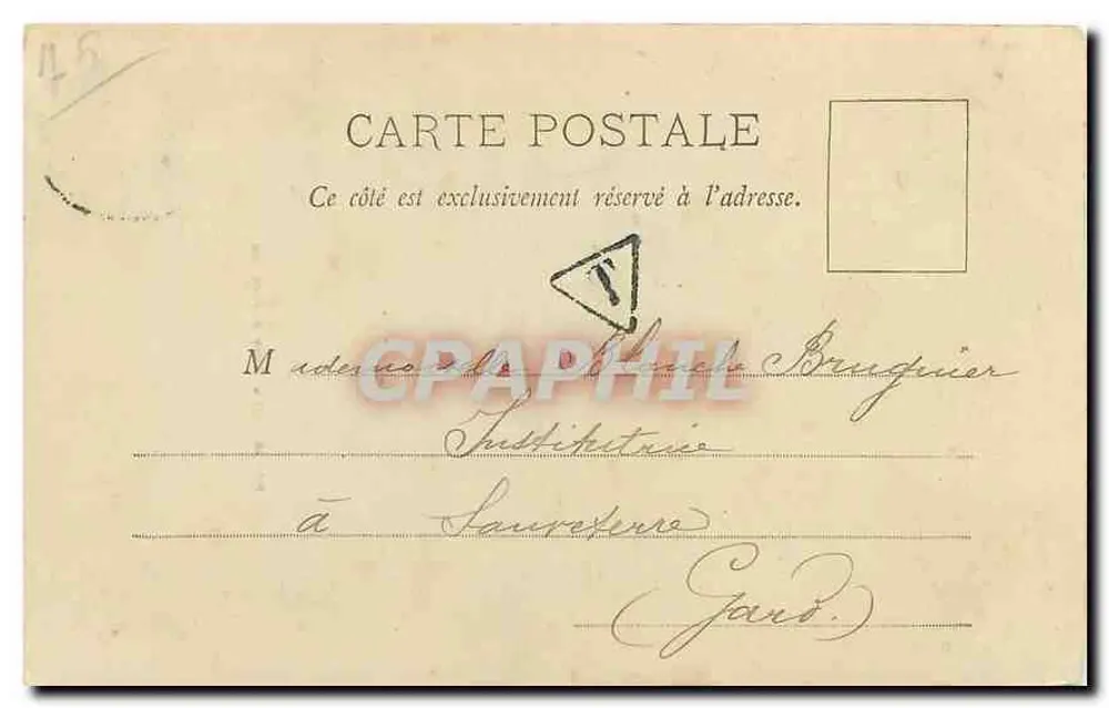 Paris - A Torre Saint-Jacques - Madeleine - A. Taille, Paris - Verso