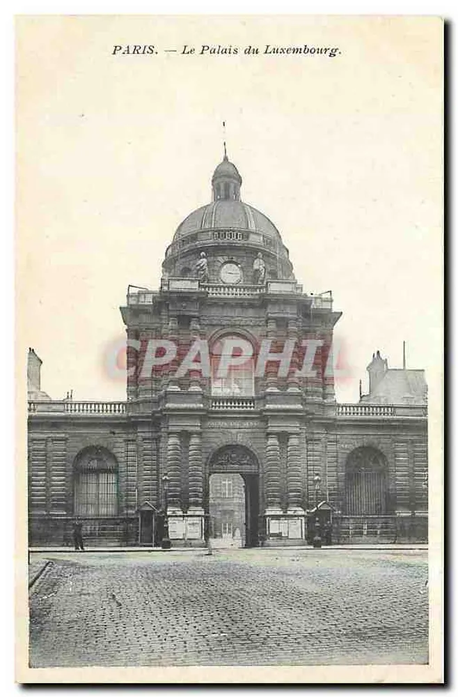 Paris — O Palácio do Luxemburgo - Frente