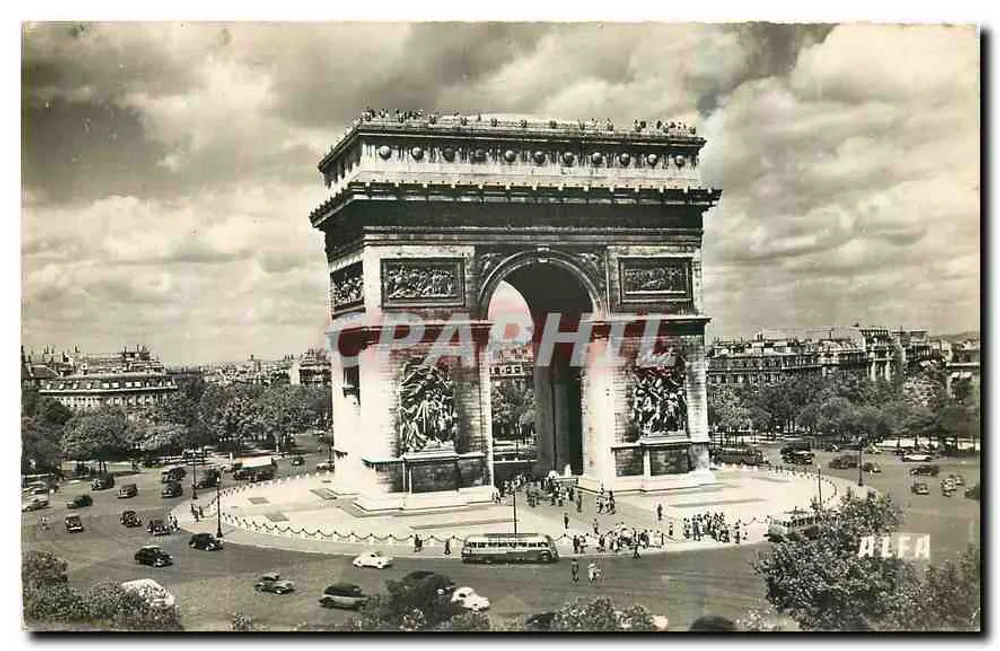 Arco do Triunfo — Paris — Edição ALFA - Frente