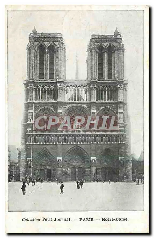 Notre-Dame de Paris — Coleção Petit Journal — n° de série não visível - Frente