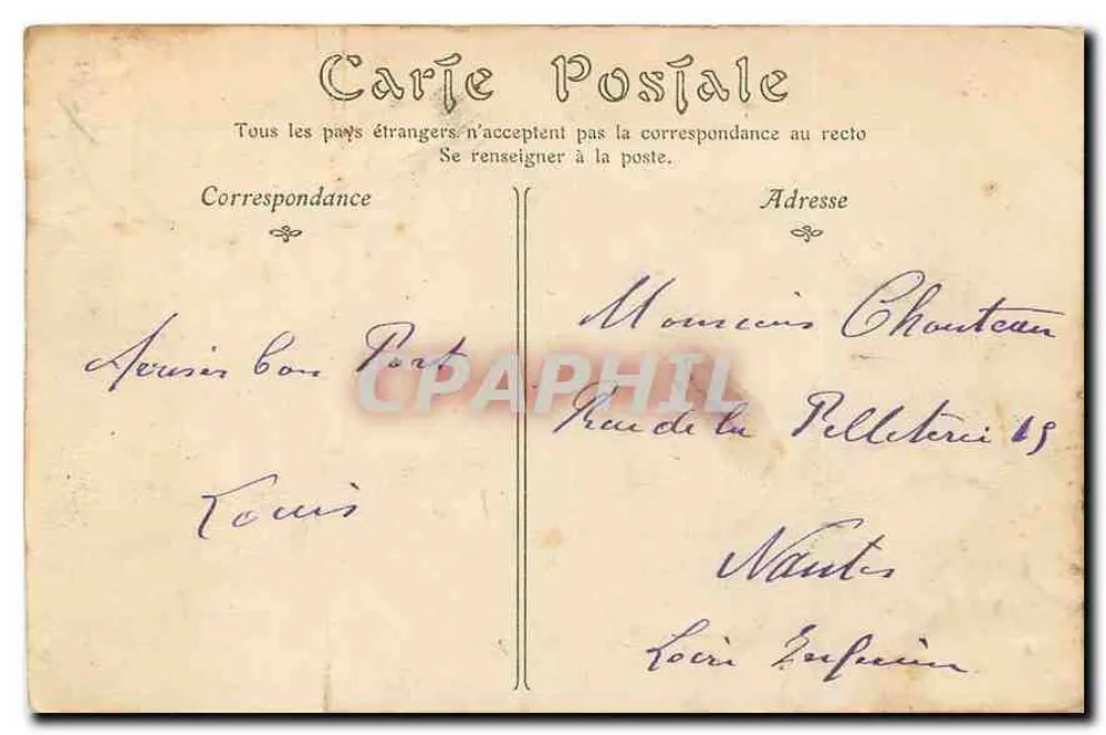 Paris — Place Saint-François-Xavier — éditeur ND 1 hot - Verso