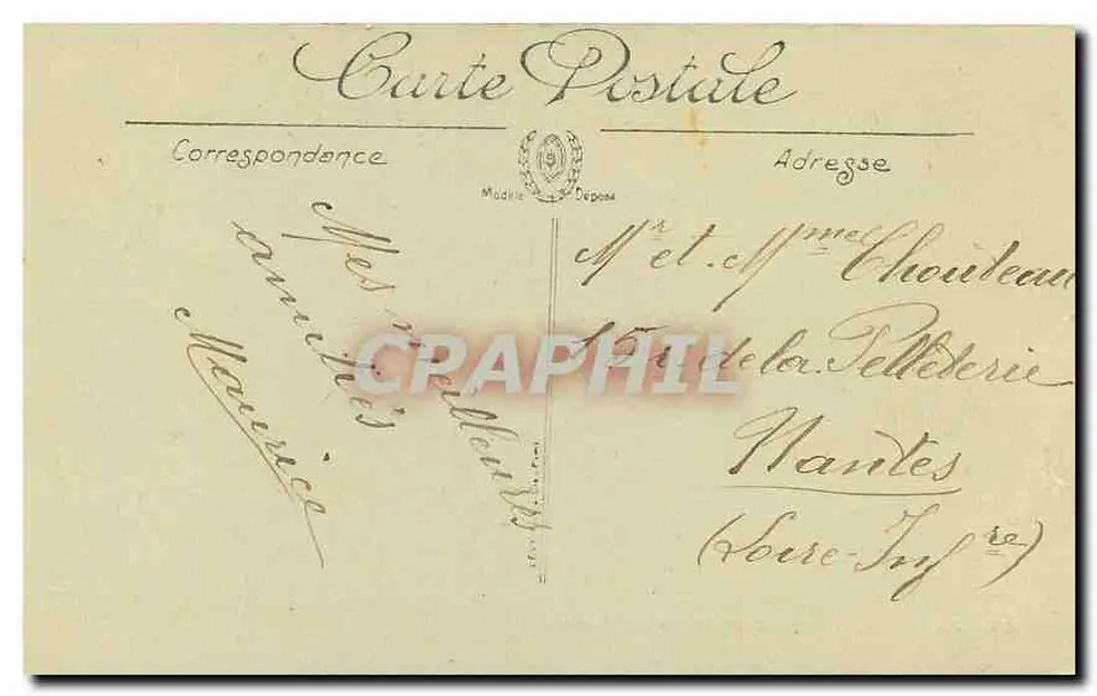 Paris (VIII°) — O Ponte Alexandre III — LL. — Editor LL, n° 303 - Verso