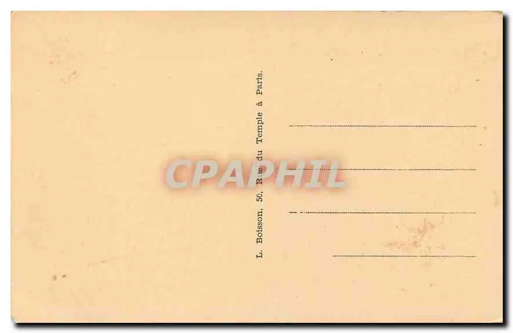 Paris — A Catedral de Notre-Dame — L. Lubic, n° 1426 - Verso