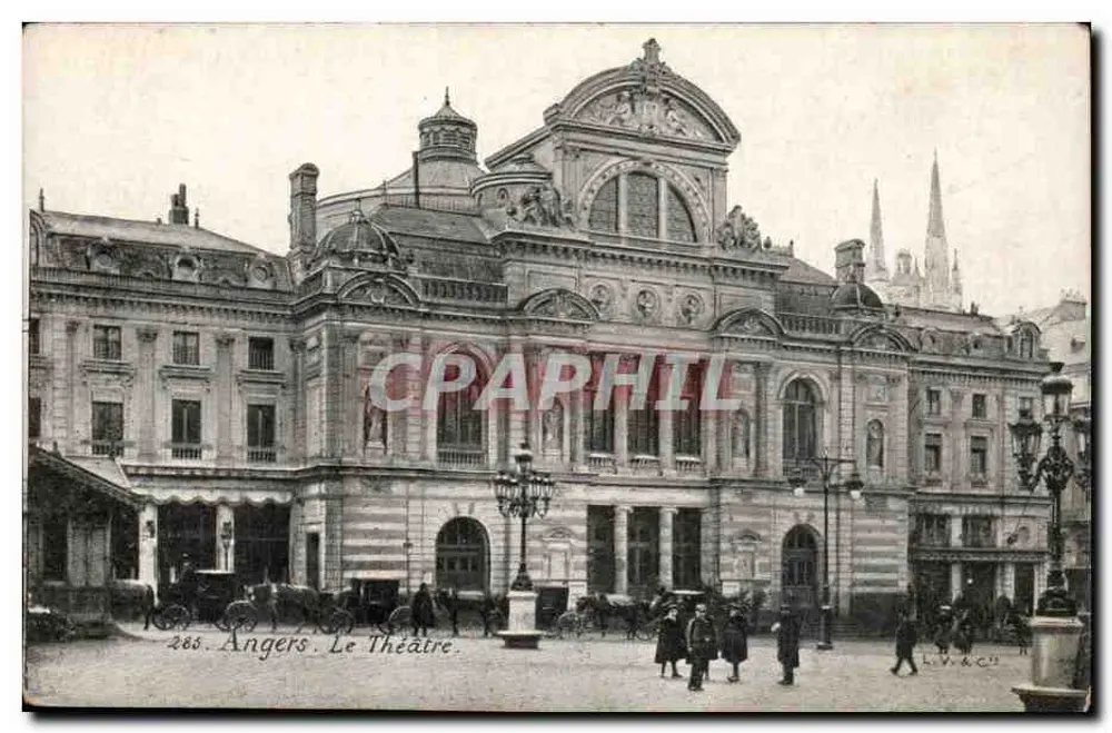 Angers. O Teatro — n° 288 — editor L.V. & Cie - Frente