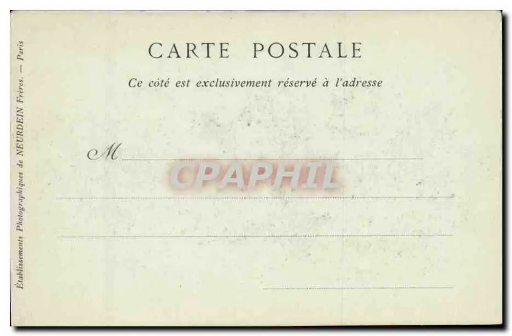 Angers — Place du Ralliement, das Theater — Collections ND Phot - Rückseite